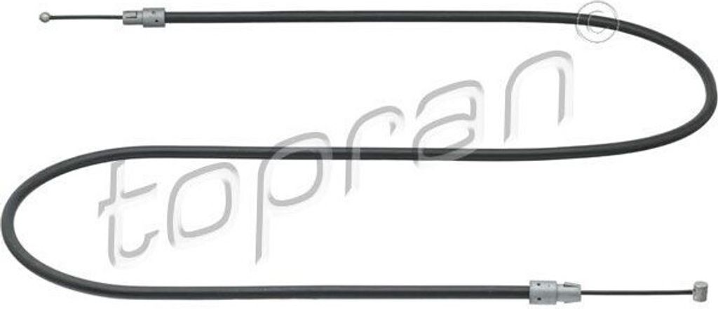 TOPRAN Handbremsseil Seilzug Feststellbremse für VW Touareg (7LA, 7L6, 7L7) Vorne 114 589