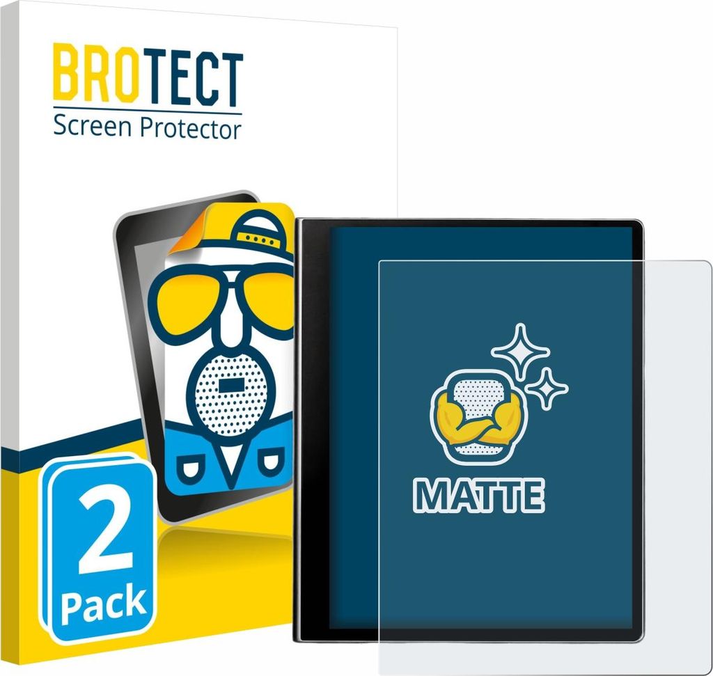 2x BROTECT Schutzfolie für eazeye Paper 2.0 Displayschutz Displayschutzfolie Folie Matt Entspiegelungsfolie