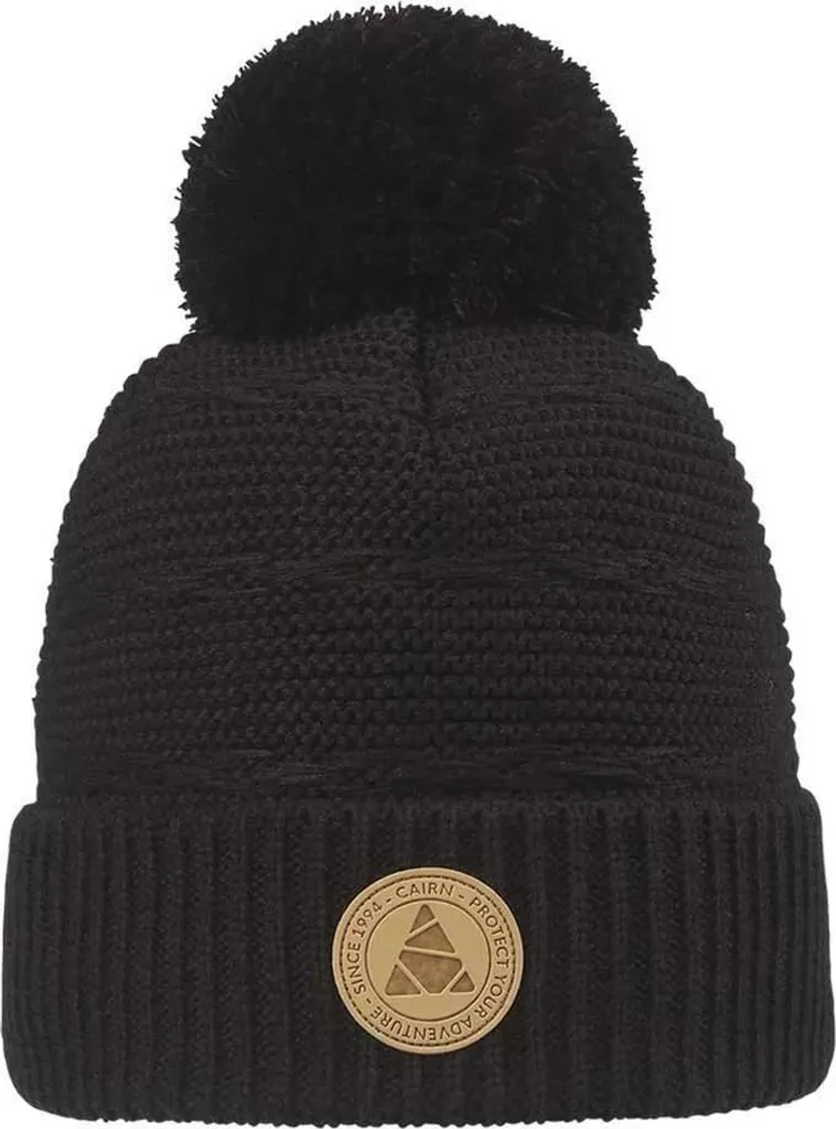 Casquette de Sport Cairn Juliette Noire Réglable pour Homme et Femme