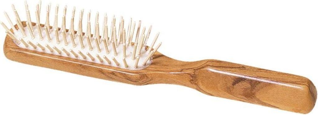 Spazzola per capelli in legno d'ulivo Redecker, allungata Immagine del prodotto 