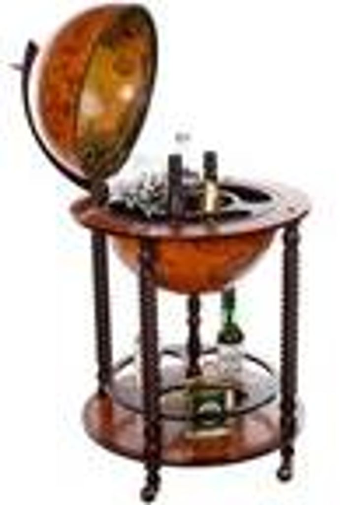 Birendy riesige Barwagen Hausbar mit Rollen Globusbar in 5 Farben