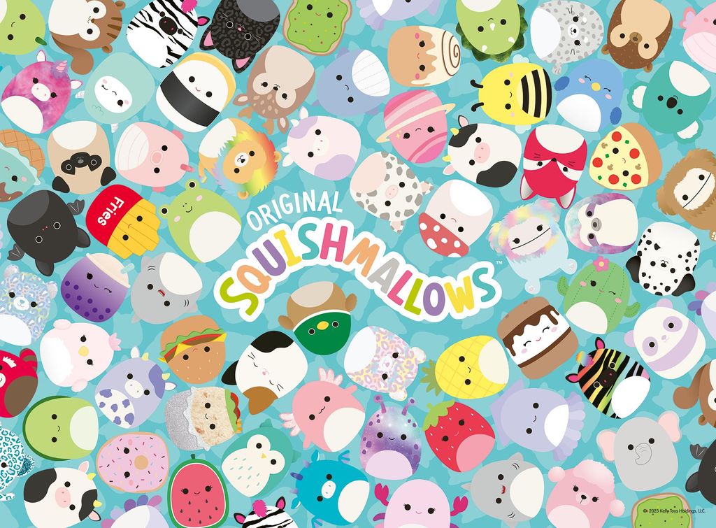 Squishmallows Kinderpuzzle XXL Mallow Days (200 dielikov) Obrázok produktu 