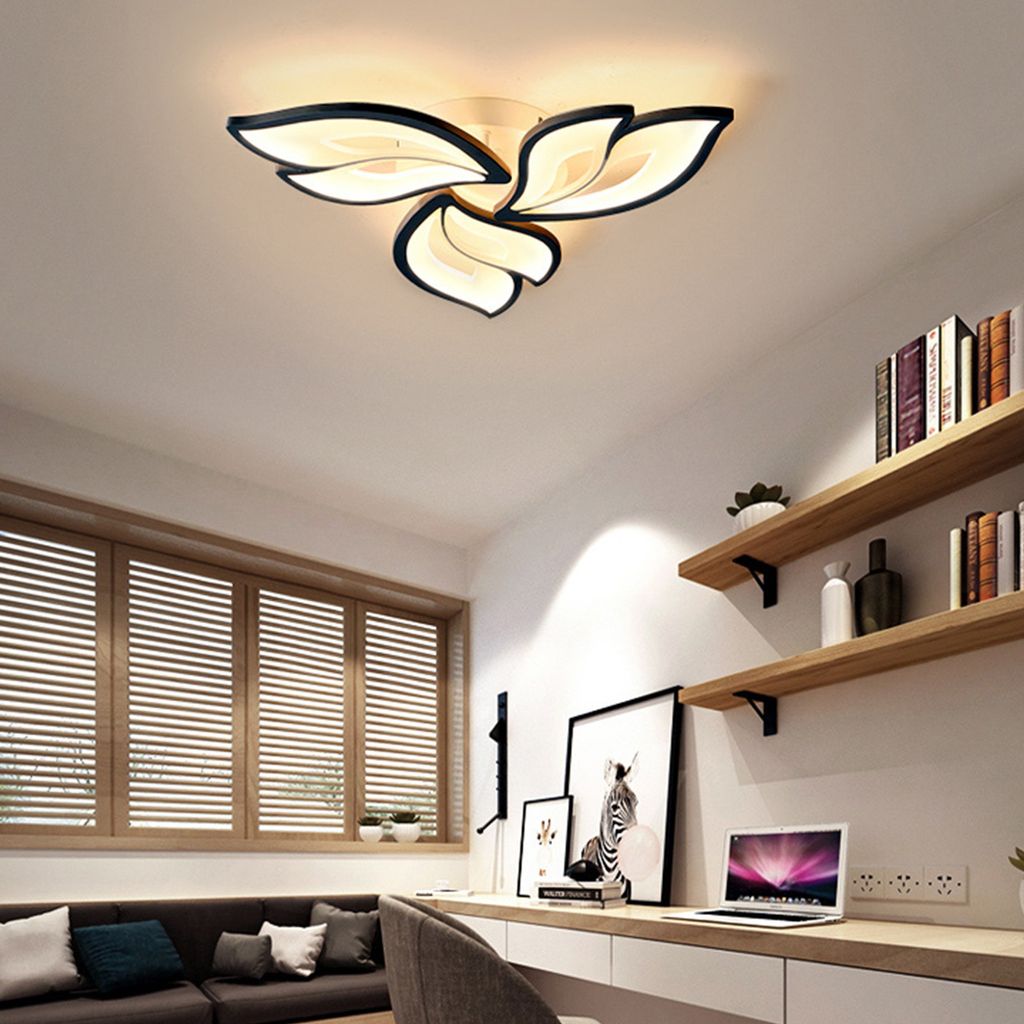 Acryl Modern Led Deckenlampe Deckenleuchte Dimmbar Wohnzimmer Küchen Badleuchten 