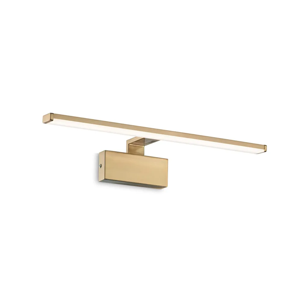 Applique Alma Metal Brass LED 12,5W 3000K : Luminaire Mural Doré Chic