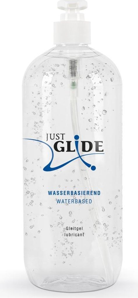 A clear product shot of a bottle of lubricant.