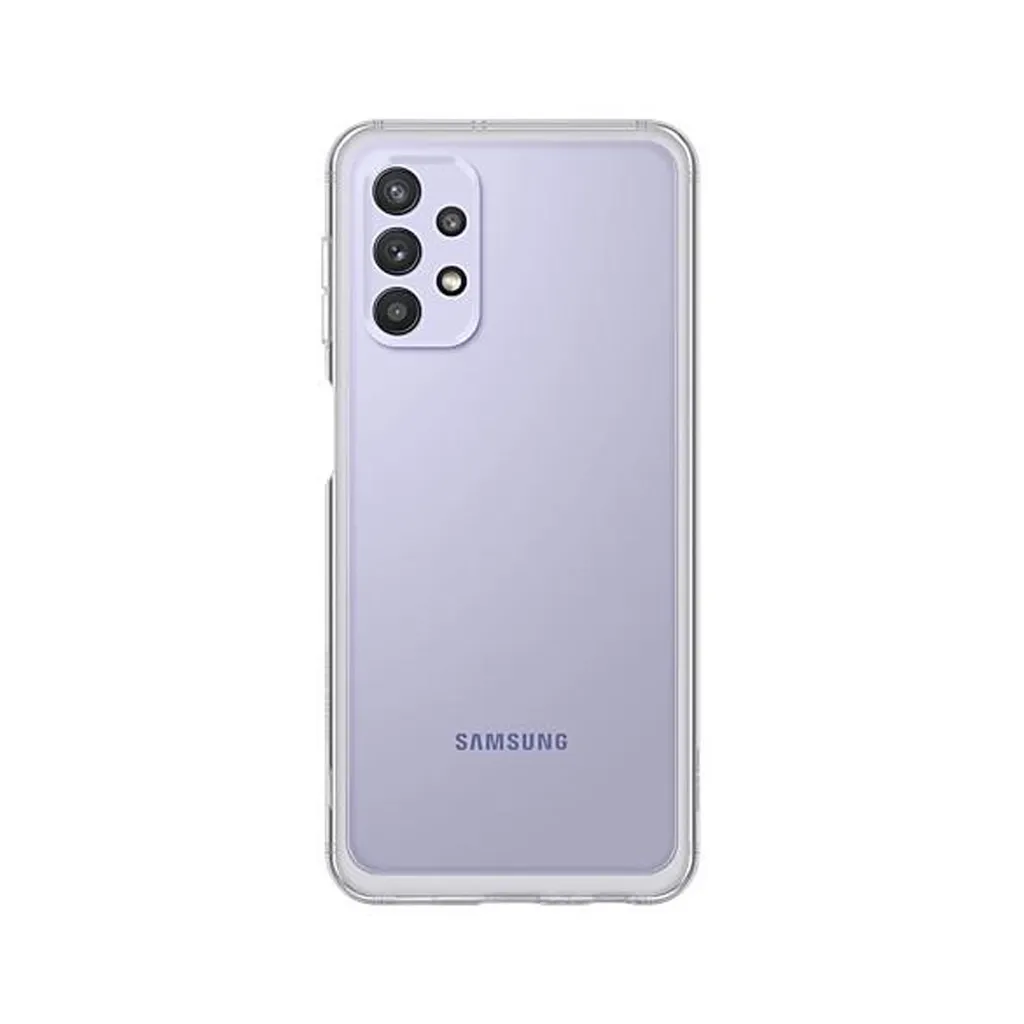 Samsung EF-QA326TTEGEU Cover Morbida Trasparente per Galaxy A32 5G