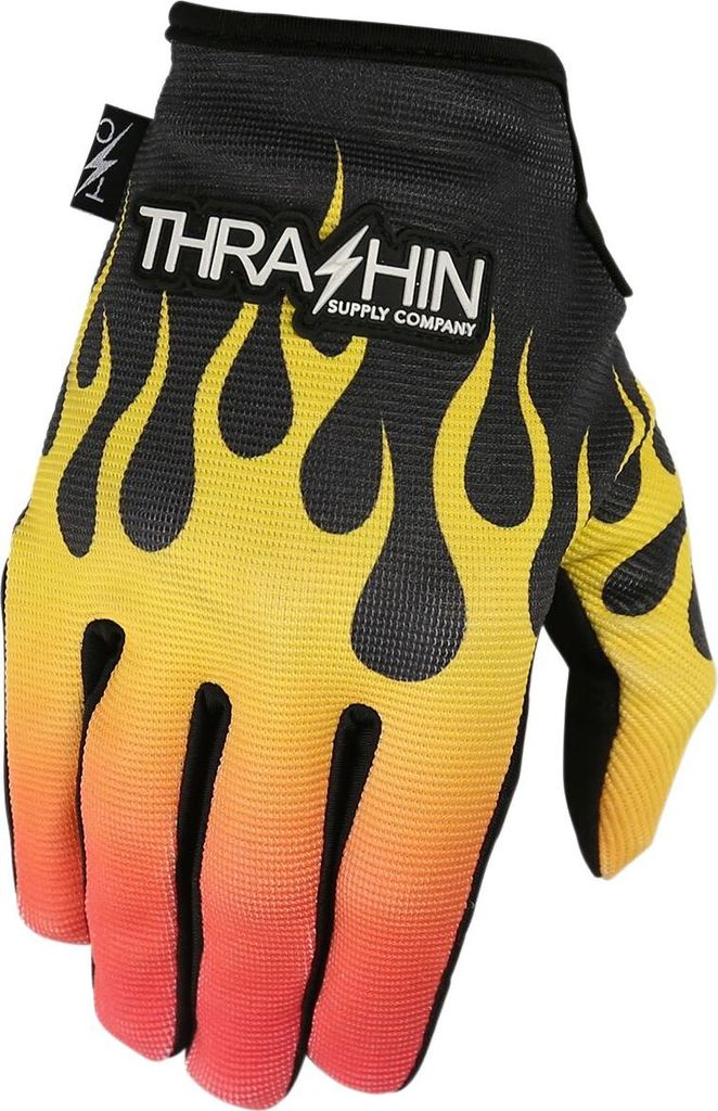 Thrashin Supply Co Stealth Sommerhandschuhe Gelb L Herren,Damen Gelb L