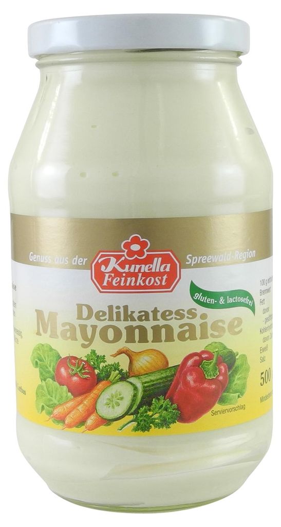 Delikatess Mayonnaise von Kunella Feinkost (500 ml) Produktbild 