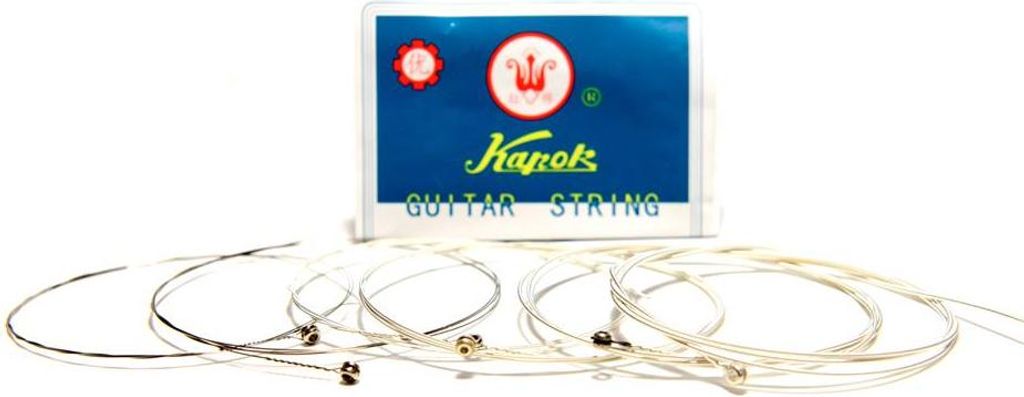 Gitarrensaiten für Akustikgitarre, 6 Saiten, vernickelter Stahl, hochflexibel, stimmstabil, brillanter Klang