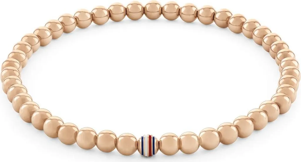 Bracelet Acier Inoxydable Or Rose Tommy Hilfiger 16,5cm Anti-Terni