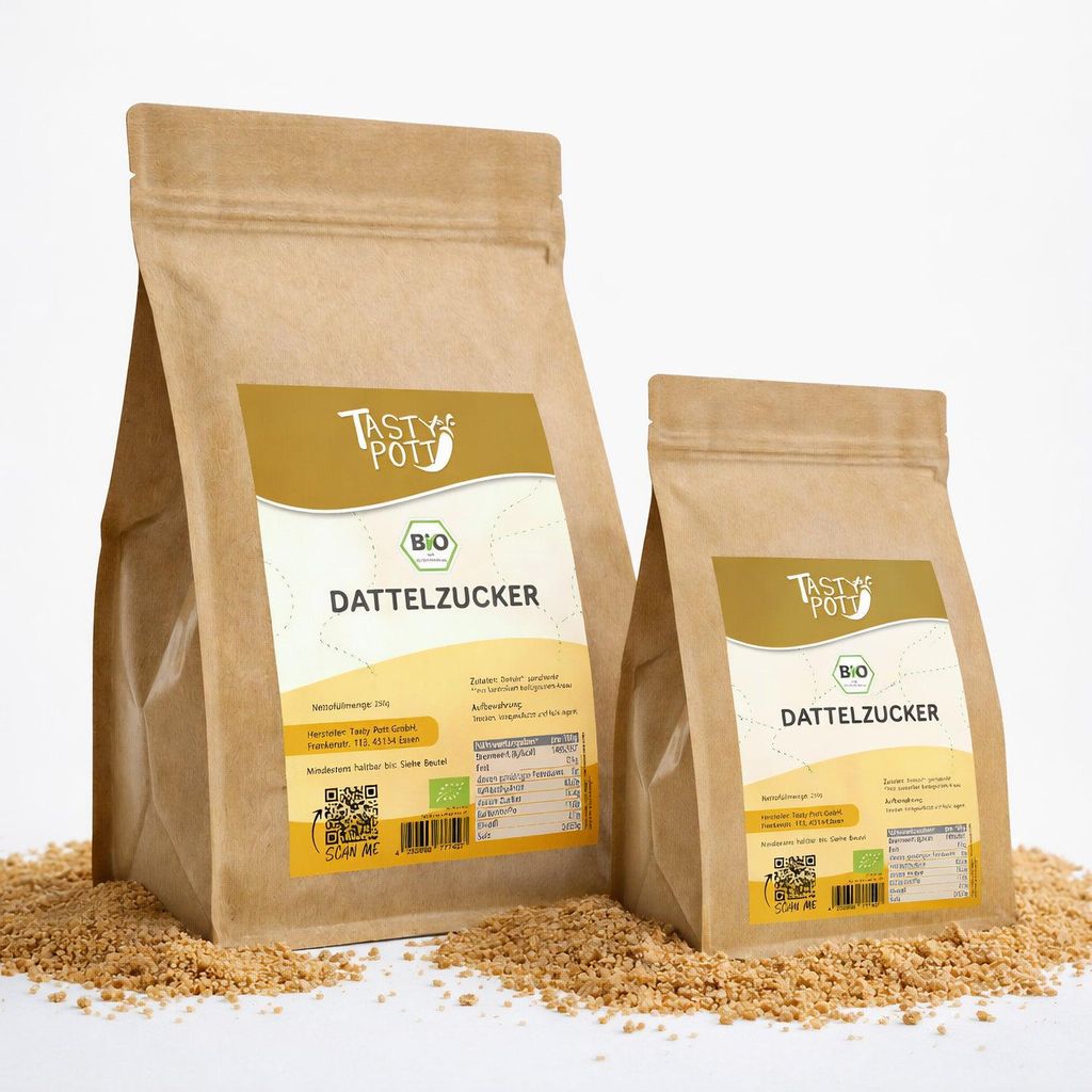 Tasty Pott  Dattelzucker - im Beutel - 5000g Produktbild 