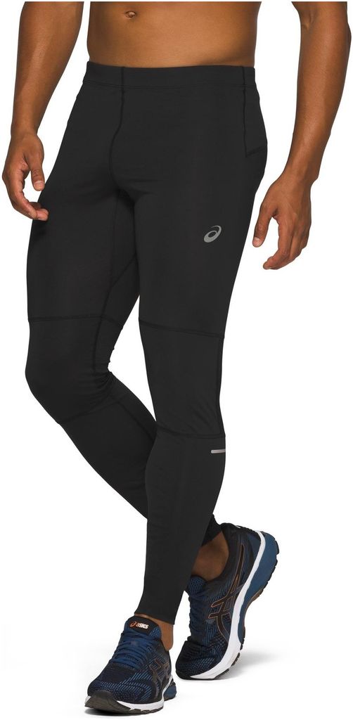 ASICS Race, Leggings, Männlich, Erwachsener, Schwarz, Einfarbig, Sport