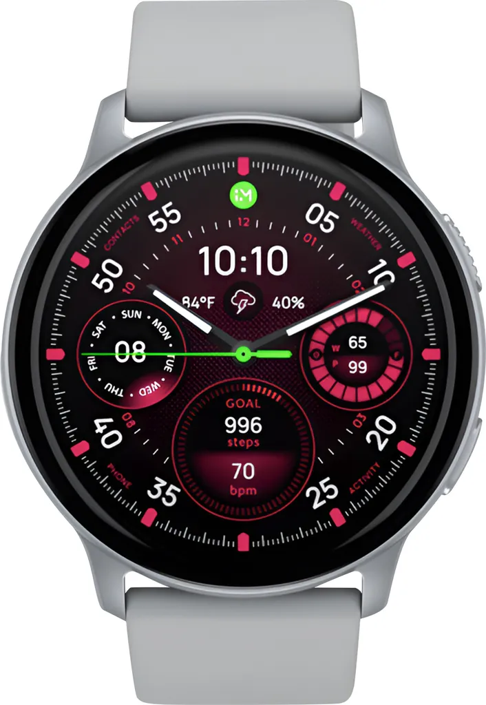 Montre Connectée Proove Argent IP67 - Sport et Santé Autonomie 7 Jours - 2