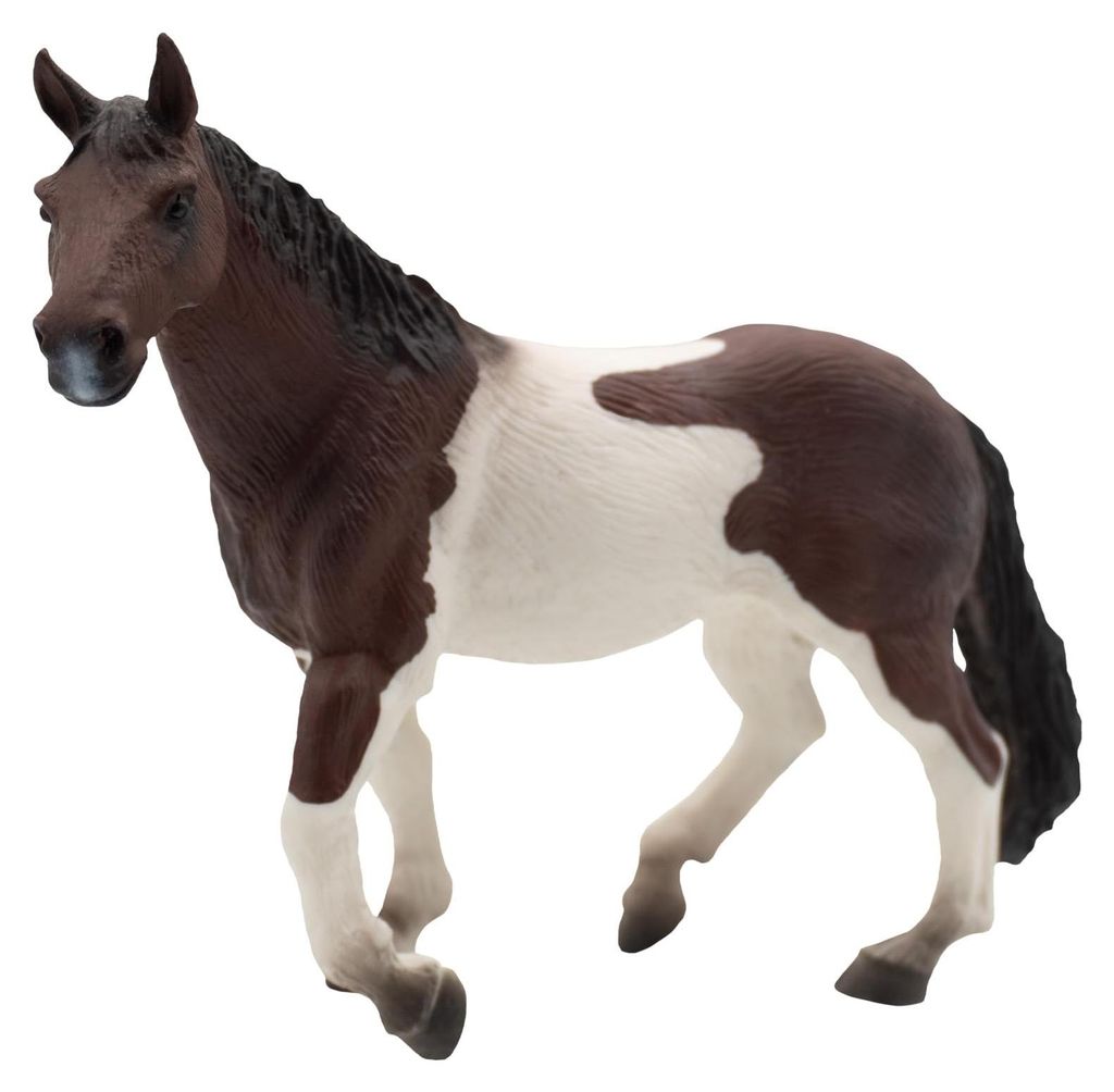Bullyland 62657 - Spielfigur Paint Horse Stute, ca. 14,4 cm, detailgetreu, PVC-frei, ideal als kleines Geschenk für Kinder ab 3 Jahren
