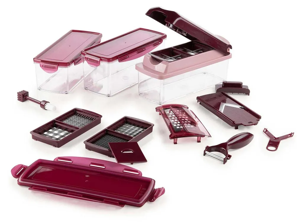 Découpe-légumes Genius Nicer Dicer Plus : Préparez vos salades en un clic