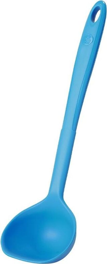 Kochblume Schöpfkelle S blau Silikon, Edelstahl 22937.08