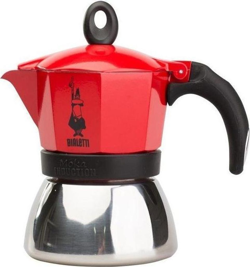 Cafetière italienne 2 tasses rouge - Bialetti - 6942 - Image du produit 