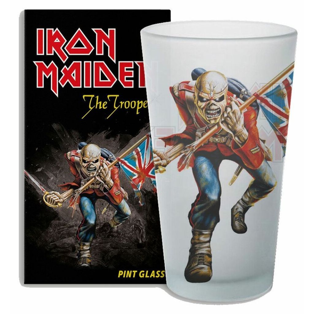 Bicchiere da birra Iron Maiden The Trooper Immagine del prodotto 