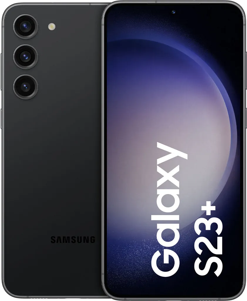 Samsung Galaxy S23+ SM-S916B, 16,8 cm (6.6"), 8 GB, 512 GB, 50 MP, Android 13, Schwarz