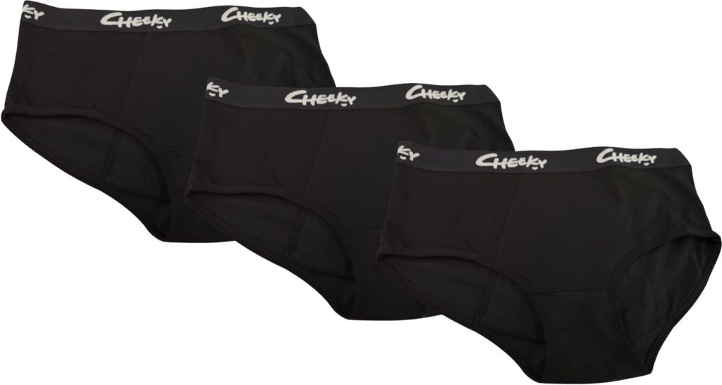 Menstruationsunterwäsche Feeling Free - boyshorts - 3 Stück