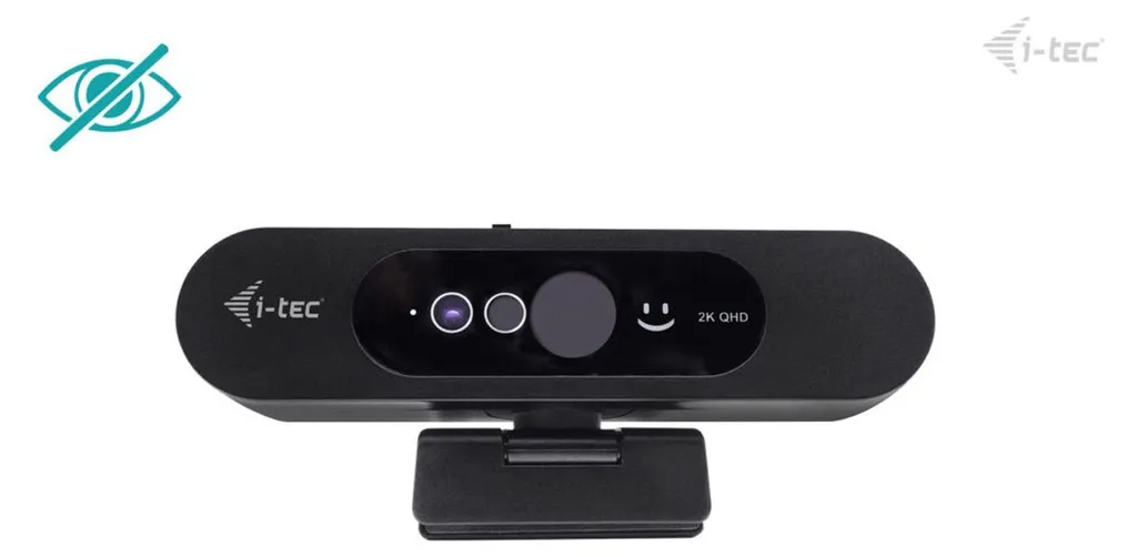 Webcam tec SOLOMON WH200 2K Windows Hello avec micro et capteur 4 MP - 5