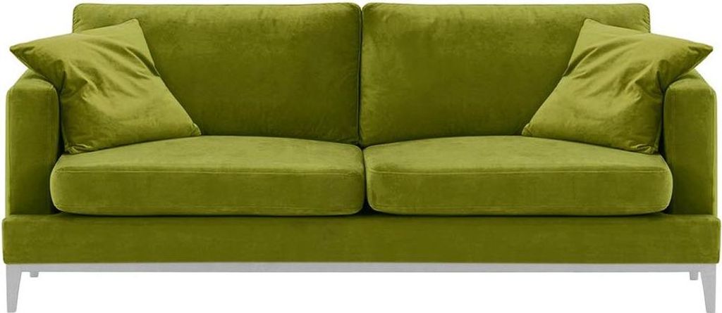 Dreisitzer-Sofa Covex Wood-Velluto 9-white