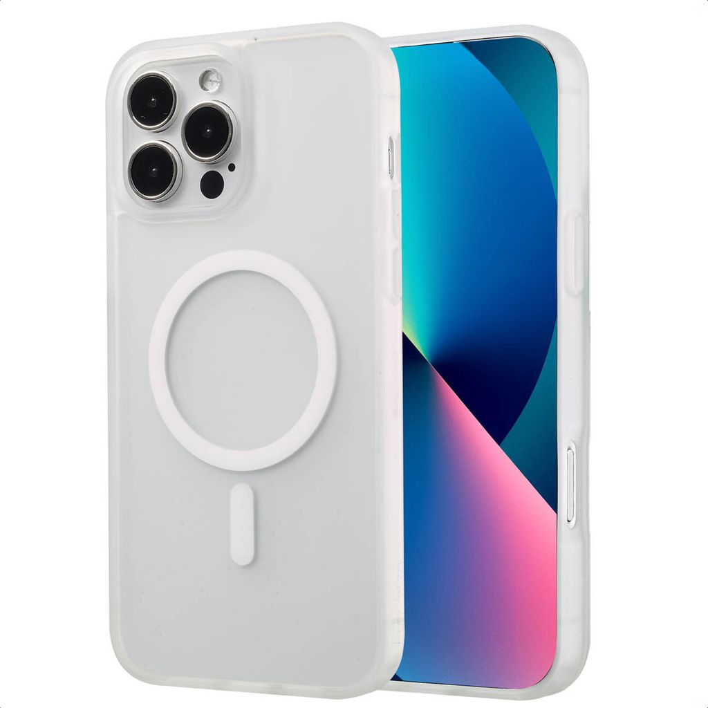 imoshion Color Guard Back Cover mit MagSafe iPhone 13 Pro Max - Weiß