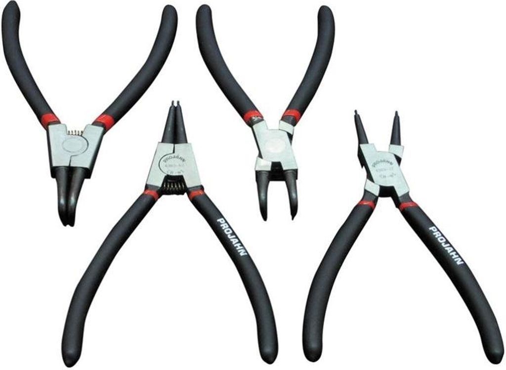 Projahn Sicherungsringzangen Set 4-tlg.