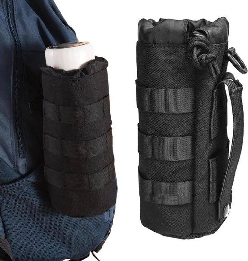 Poche de transport hydratation MOLLE - Étui pour sac à eau militaire