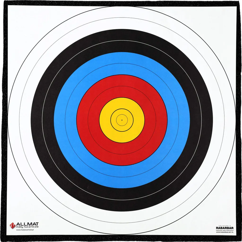Cible de tir à l'arc pour entraînement extérieur 40x40 cm avec support