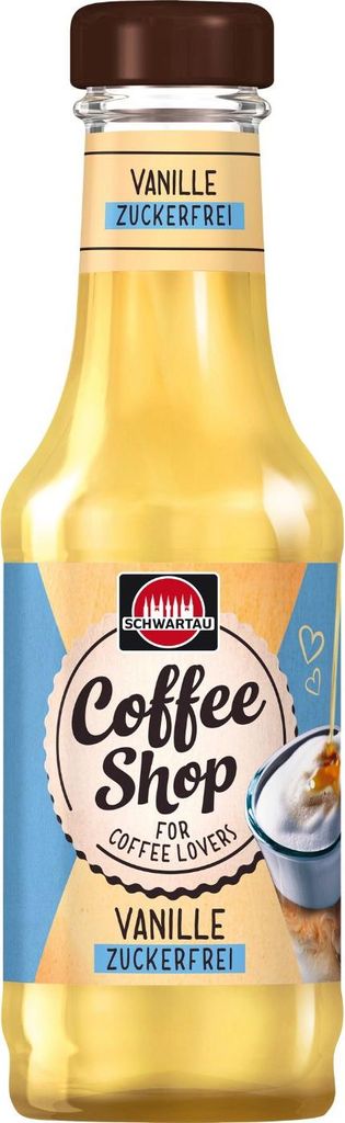 Schwartau Coffee Shop Vanille Sirup zuckerfrei, 200ml Produktbild 