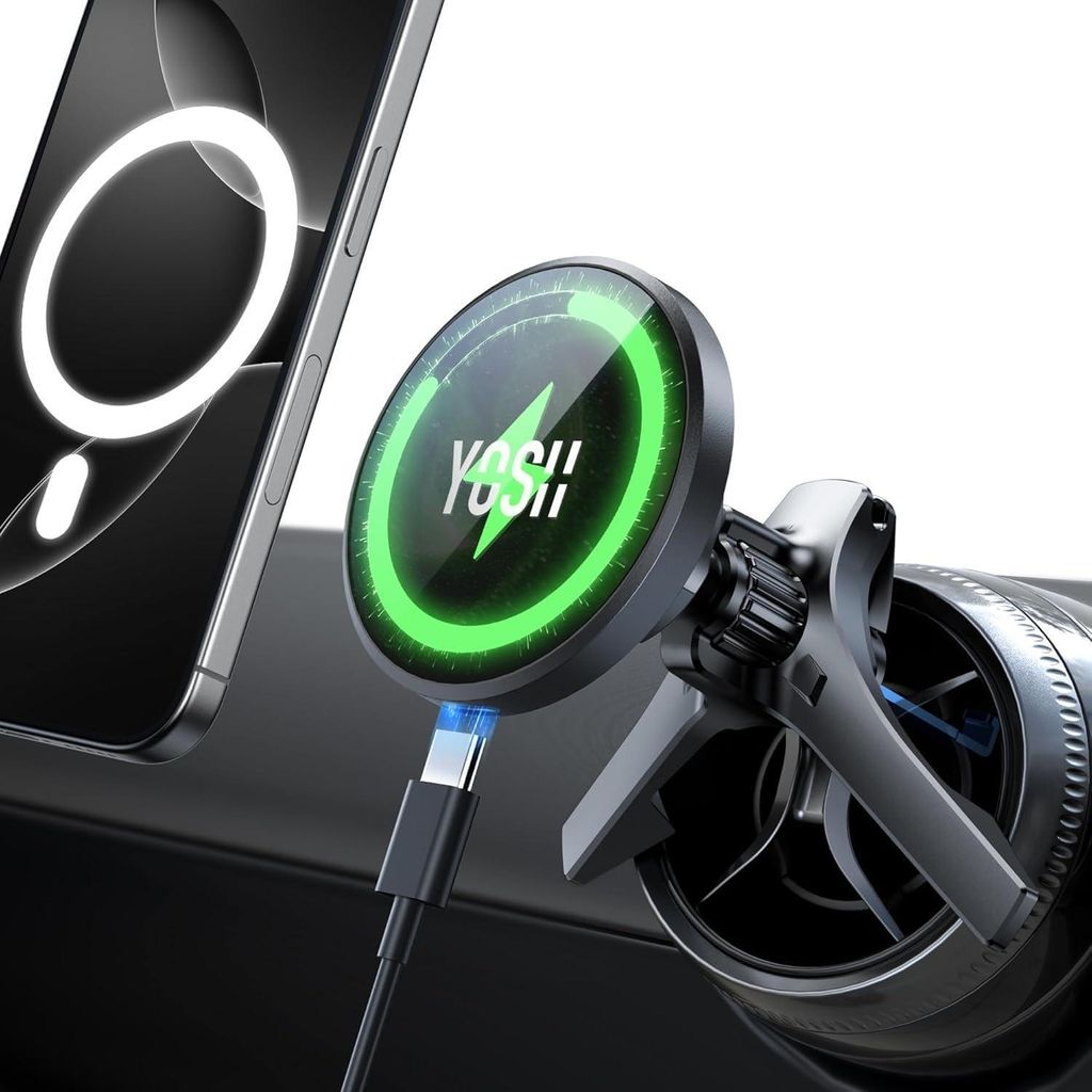 Supporto per auto con funzione di ricarica MagSafe per Immagine del prodotto 