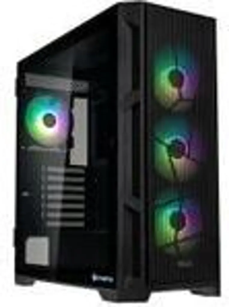 Raijintek PONOS Ultra Mesh Case Midi-Tower Nero Vetro Temperato Design