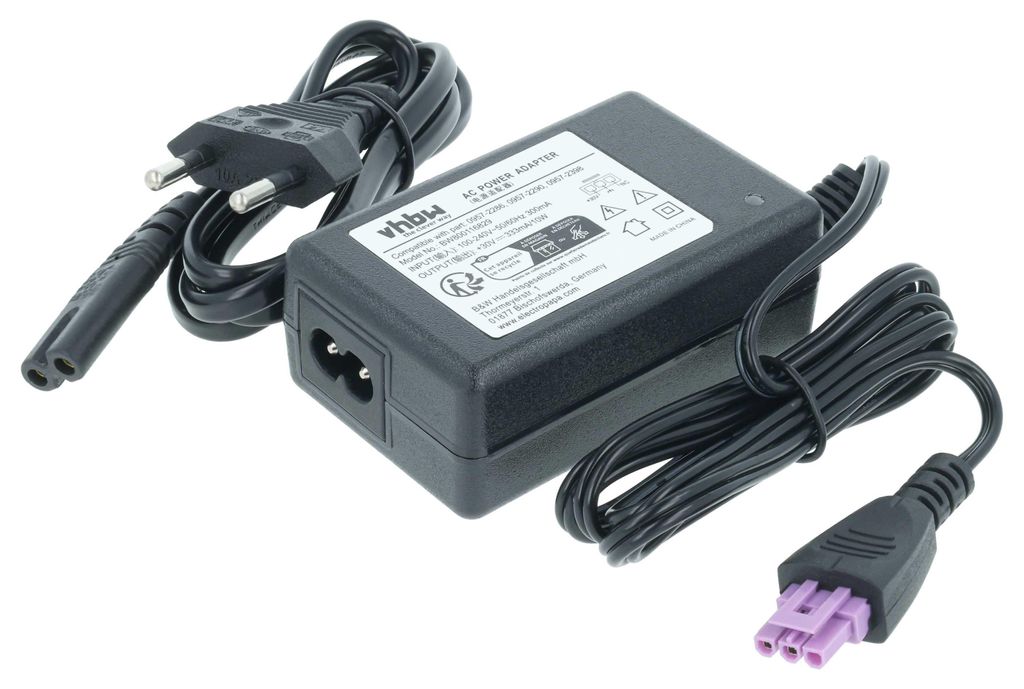 vhbw Netzteil kompatibel mit HP Deskjet 2514, 2515, 2511, Produktbild 