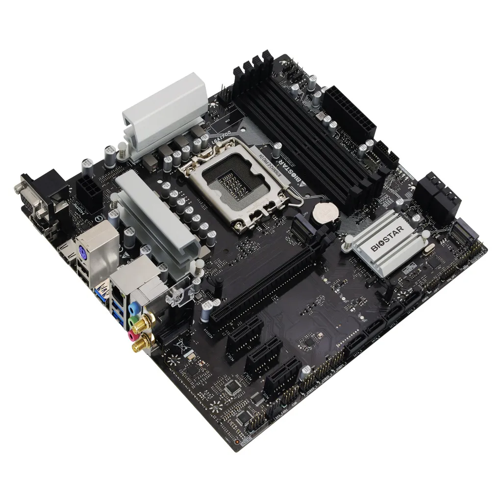 Carte mère Biostar B760MX2-E Pro D4 Socket LGA 1700 pour processeur Intel
