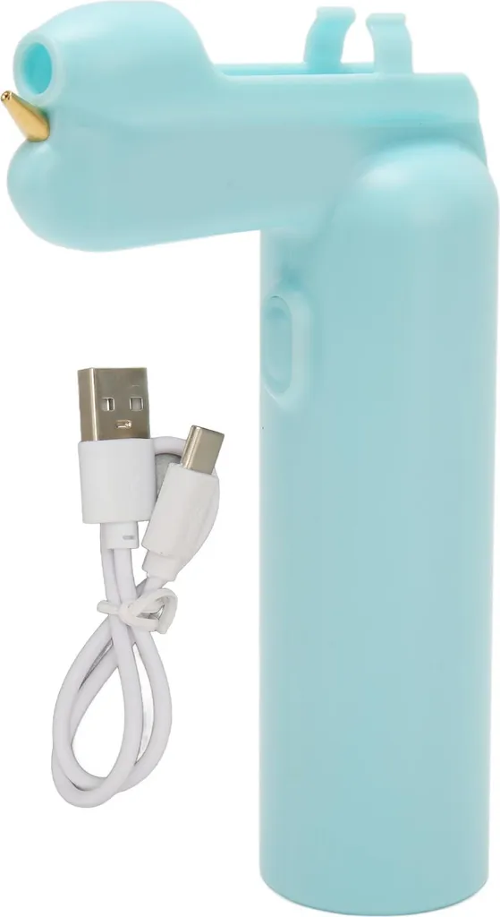 Fini les Traces de Feutres : Aérographe Électrique USB 1200mAh Bleu Pro