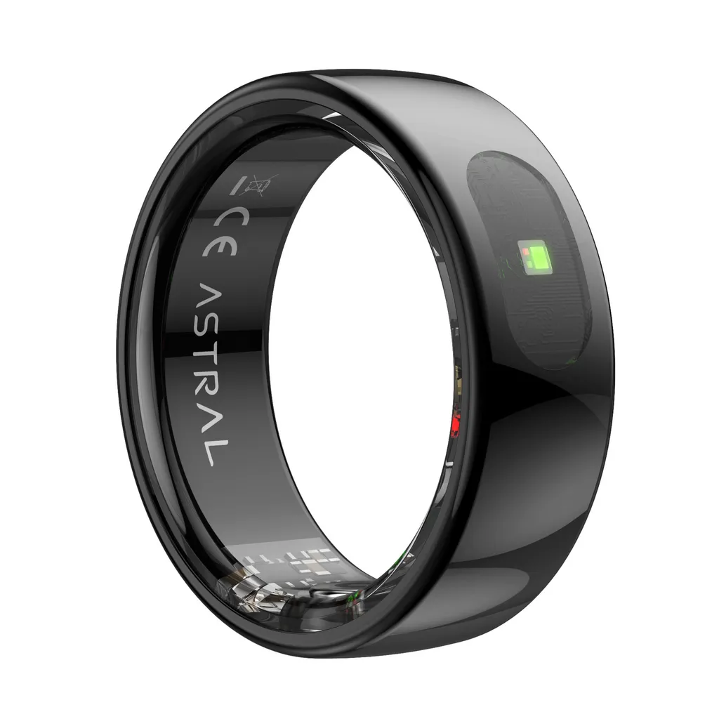 Regala Salute: Forever Smartring Astral SR-100 Nero Taglia 8 | Smart Ring