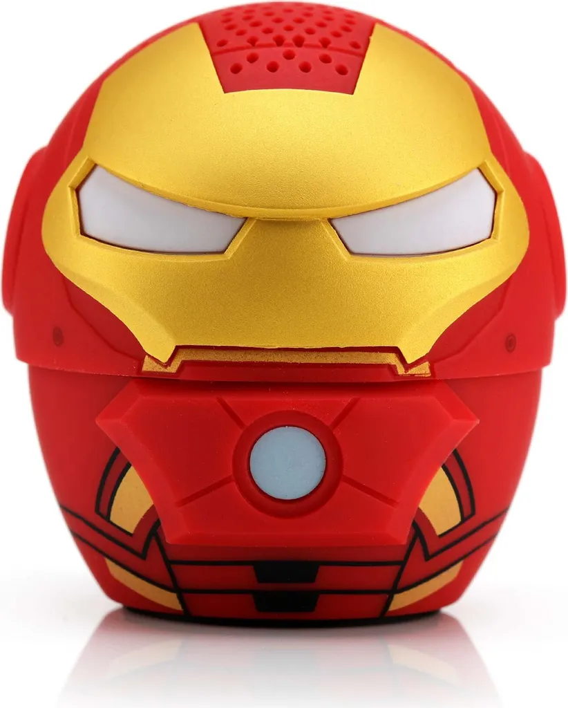 Haut-parleur sans fil Iron Man Marvel : mini enceinte nomade puissante