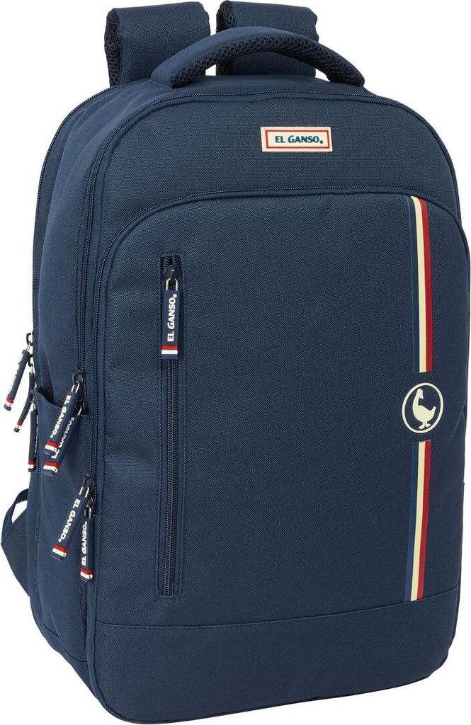 Laptop- und Tablet-Rucksack mit USB-Anschluss El Ganso Eclipse Marineblau