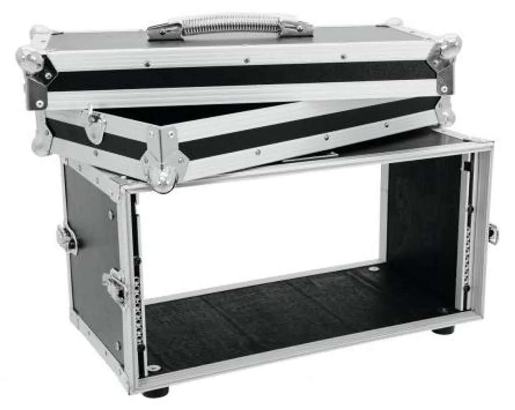 Rack d'Effets 5U Roadinger 24cm de Profondeur - Flight Case Noir Compact - 8