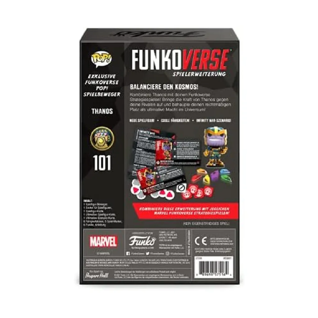 Funkoverse Marvel Thanos Extension avec Figurine Exclusive et Capacités