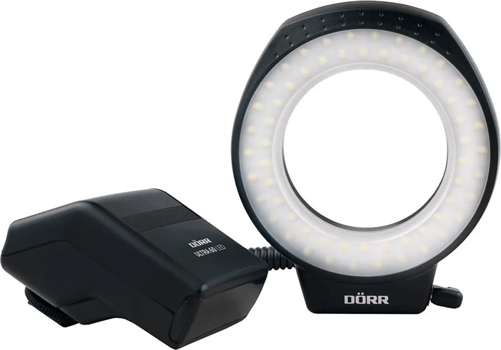 Doerr Ultra 80 Flash LED Ultra Compact Multi-Dédié pour Macro 260g
