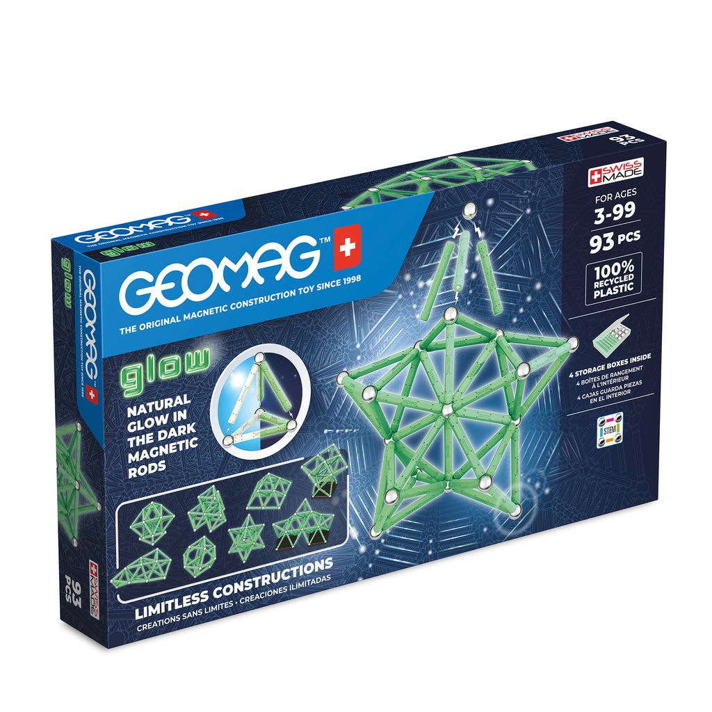 Geomag Glow Recycled 93 pcs Obrázek produktu 