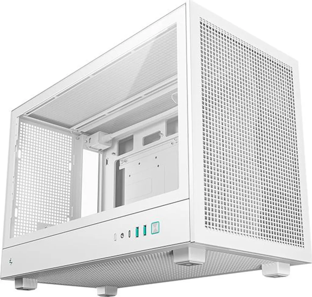 Boîtier Deepcool CH260 WH Blanc PC Micro-ATX compact performant