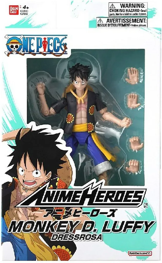 Figurine Luffy Dressrosa One Piece Robuste - Évitez les Contrefaçons