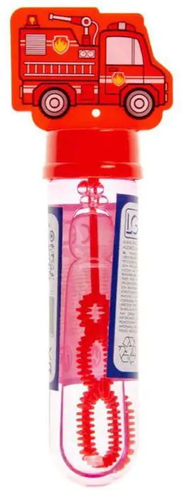 Bâton à Bulles de Pompier Lumineux - Jouet Extérieur Robuste 120 ml