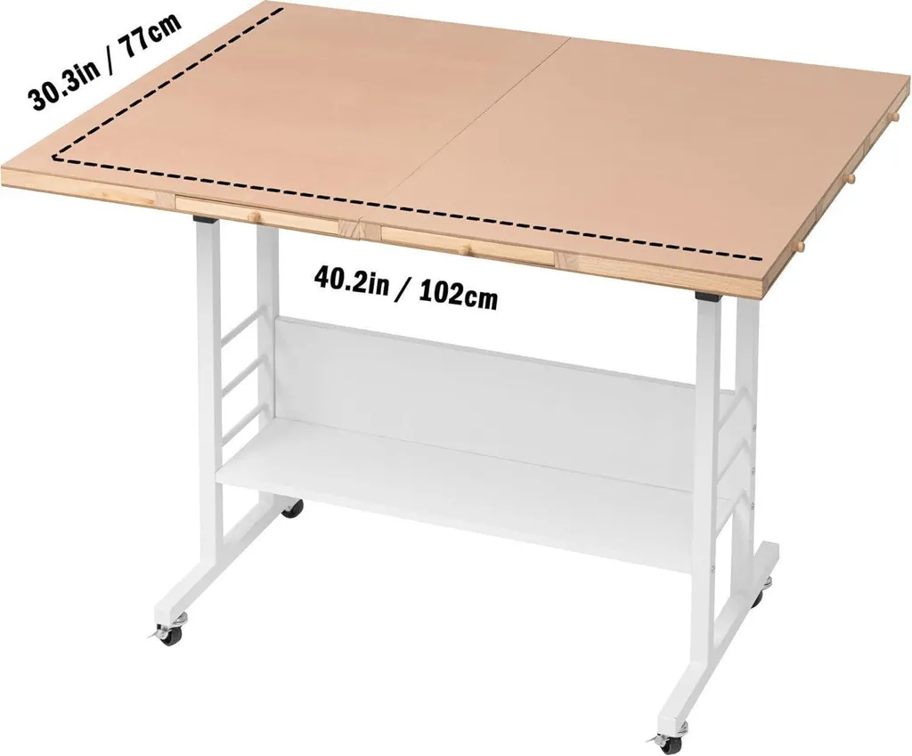 Fini le mal de dos avec cette table de puzzle réglable et mobile XL - 8