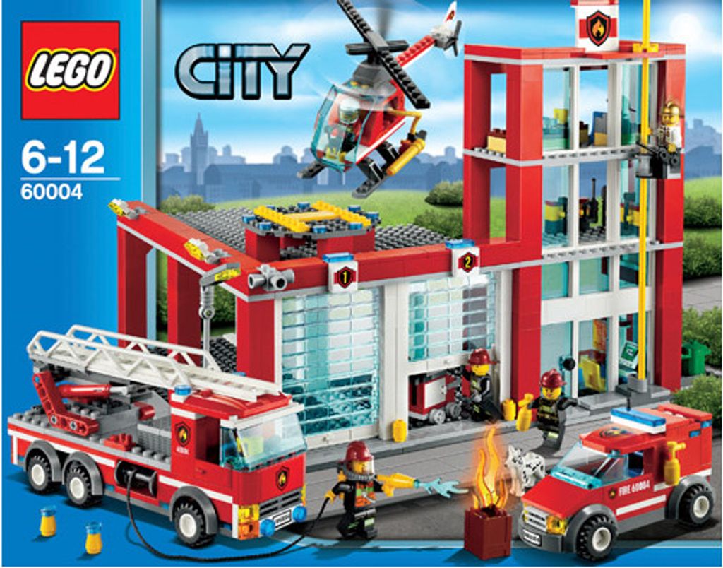 Lego 60004 Feuerwehr - Hauptquartier