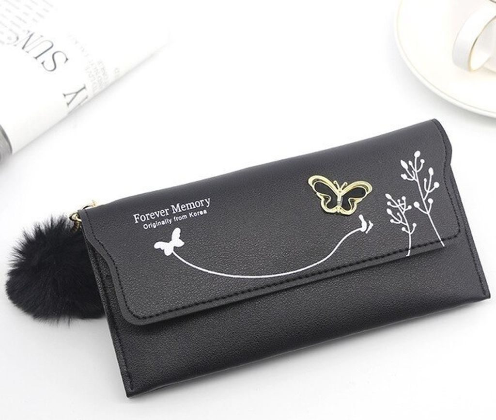 Elegante Lesy Geldbörse in Schwarz - Stilvoll und Praktisch KP15394