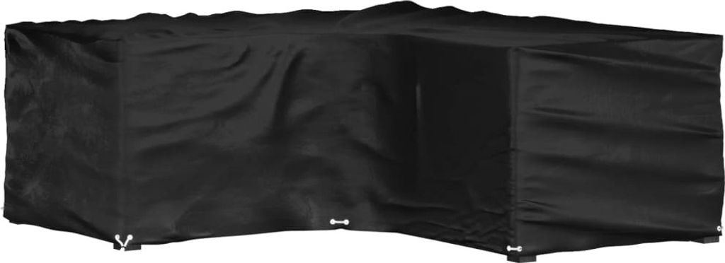"2026 Promotion" Gartenmöbel-Abdeckung in L-Form 12 Ösen 185x185x70 cm - Gartenmöbel-Schutzhüllen CC10209